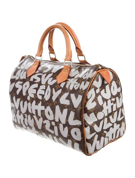 louis vuitton speedy graffiti bag|Louis Vuitton vintage speedy bag.